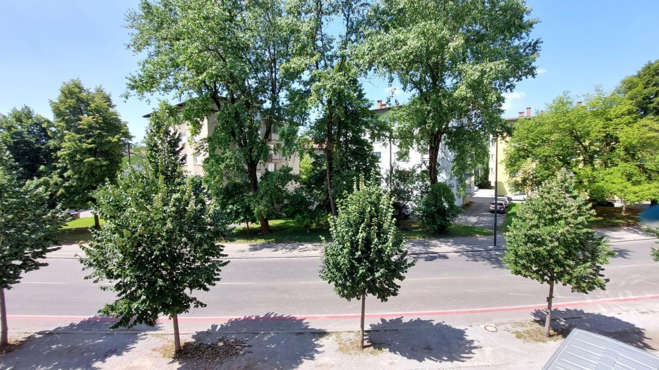 Cozy, Bright And Affordable Studio W/ Free Parking Ljubljana Kültér fotó